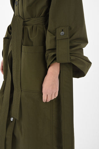 Oversized trench with Patch Pocket