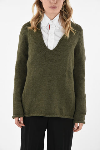 cashmere v-neck sweater