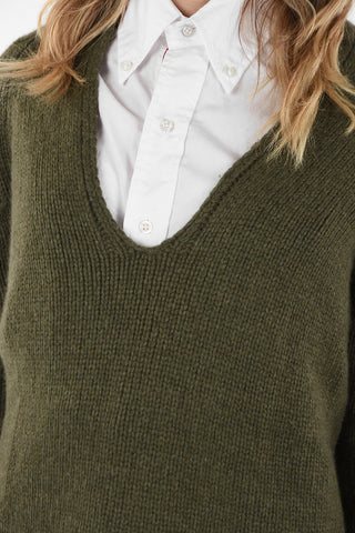cashmere v-neck sweater