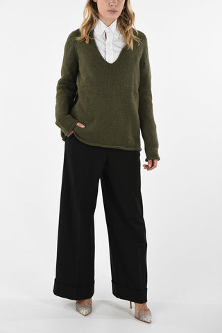 cashmere v-neck sweater