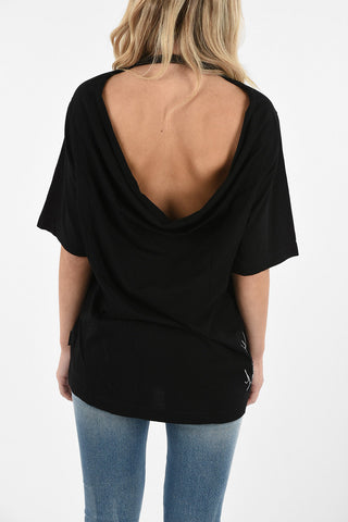 Cotton LOVE Open Back T-Shirt