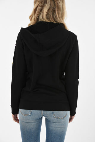 GARAVANI Hoodie with Sequined Embroideries