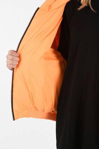 Cropped Down Jacket with Hood