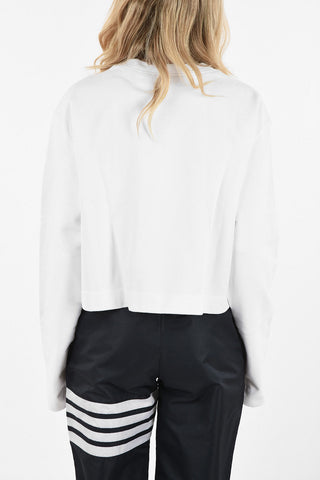 Cropped ODICE Crewneck Sweatshirt