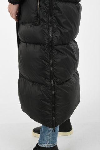 Hooded Down Jacket BLODWYN ERREseven-eights length