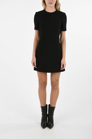 Wool A-line Mini Dress