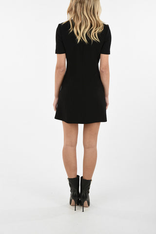 Wool A-line Mini Dress