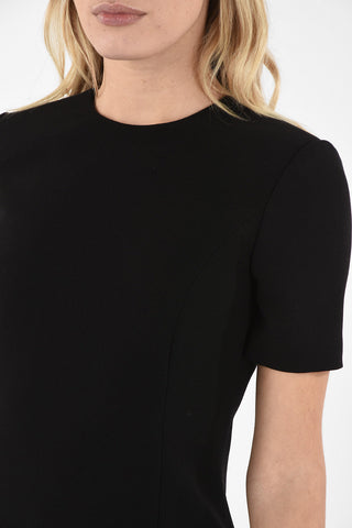Wool A-line Mini Dress
