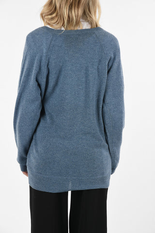 Maglia Scollo a V in Cashmere 