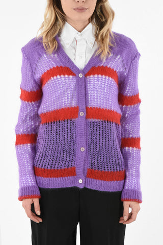 Horizontal Striped Cardigan