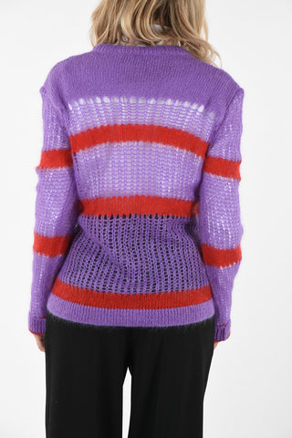 Horizontal Striped Cardigan