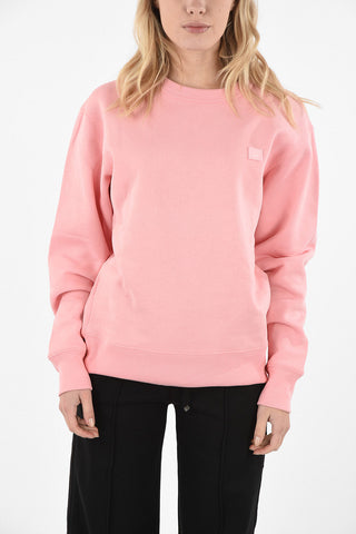 Oversized Crew-Neck FAIRVIEW FACE Sweatshirt