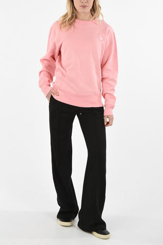 Oversized Crew-Neck FAIRVIEW FACE Sweatshirt