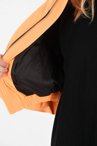 Cropped Down Jacket with Hood