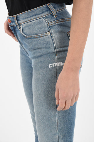 High Waist Skinny Fit Jeans
