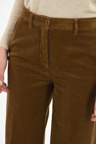 Corduroy Regular Fit Pants
