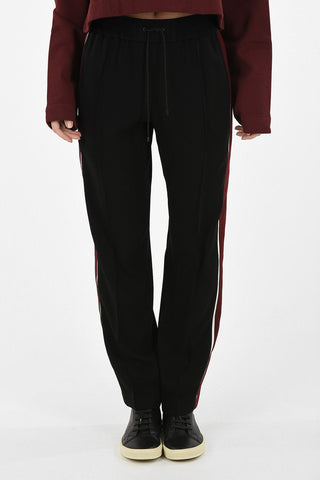 Single Pleat joggers with drawstring