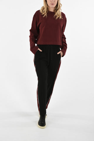 Single Pleat joggers with drawstring
