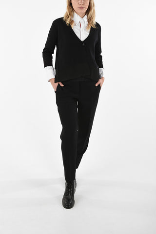 ARMANI JEANS V-Neck Cardigan with 3/4 Sleeve