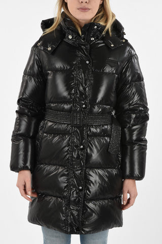Down Jacket SCHEAT with Belt