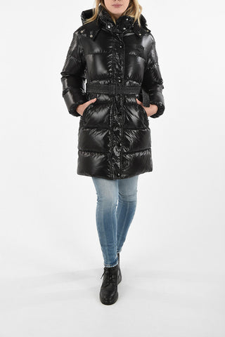 Down Jacket SCHEAT with Belt