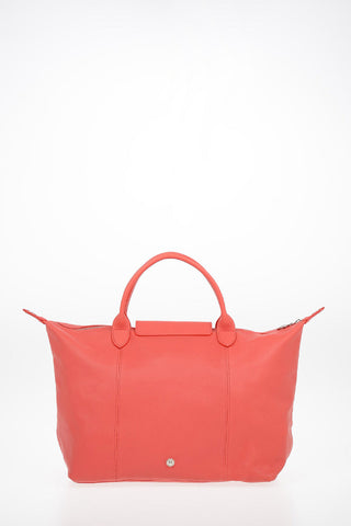 Stars Patterned Leather Tote Bag with Removable Shoulder Strap