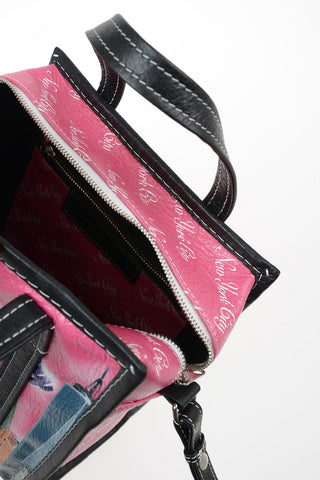 leather BAZAR NEW YORK Shopper bag
