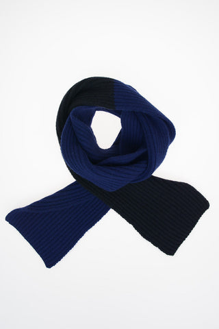 Cashmere and Wool Crochet Scarf