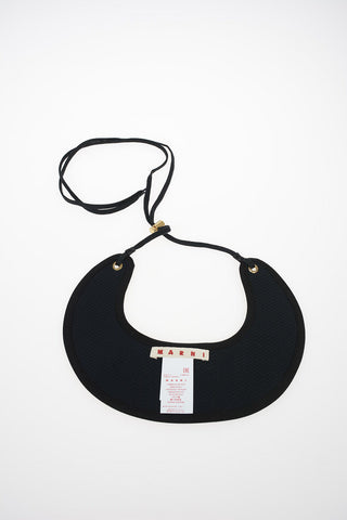 Leather Details Visor