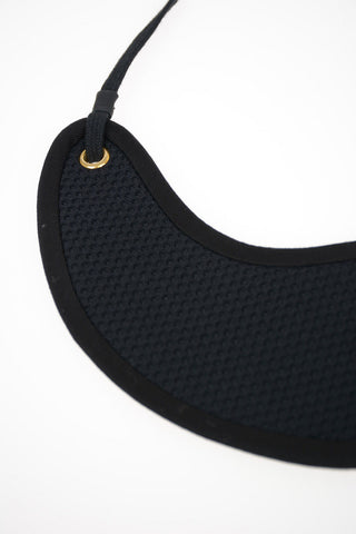 Leather Details Visor