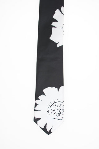 Fabric Floral Printed Tie