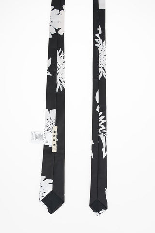 Fabric Floral Printed Tie