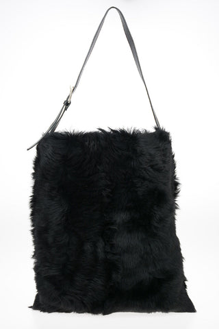Borsa a Spalla BANDOLEER in Shearling