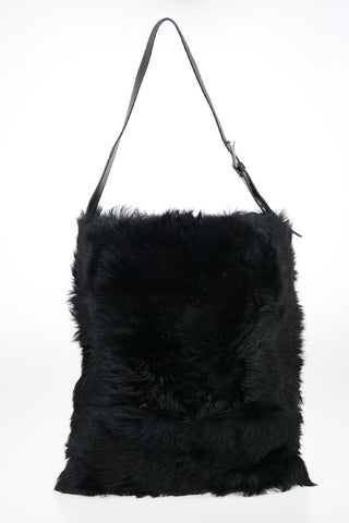 Borsa a Spalla BANDOLEER in Shearling