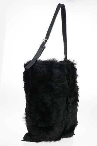 Borsa a Spalla BANDOLEER in Shearling