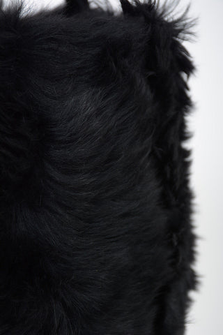 Borsa a Spalla BANDOLEER in Shearling