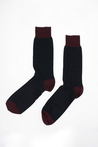 Cotton and Cashmere Mid Socks