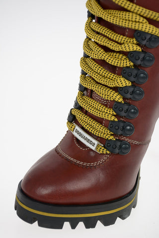Leather YUKON Hiking Boots 13cm