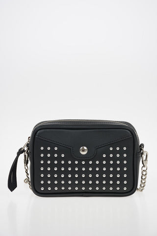 Leather  Mini MADEMOISELLE Clutch With Removable Shoulder Chain