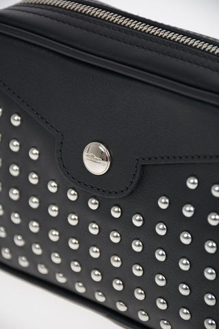 Leather  Mini MADEMOISELLE Clutch With Removable Shoulder Chain