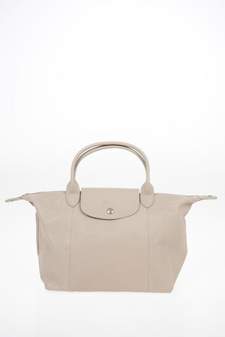 Leather Tote Bag LE PLIAGE With Removable Shoulder Strap