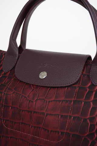 Printed Fabric Tote Bag With Removable Shoulder Strap