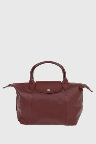 Leather Tote Bag With Removable Shoulder Strap