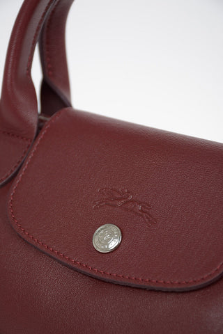 Leather Tote Bag With Removable Shoulder Strap