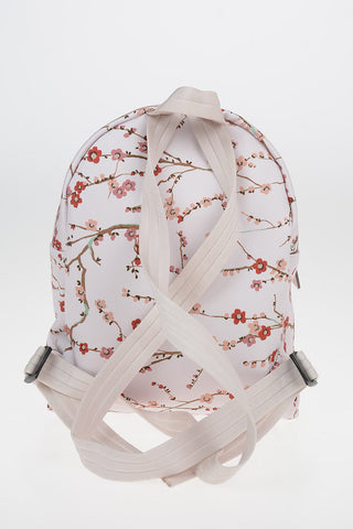 Printed Fabric Backpack