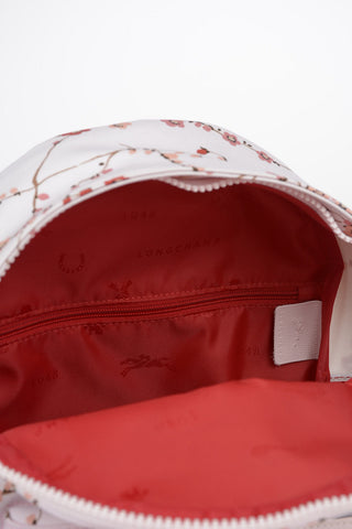 Printed Fabric Backpack