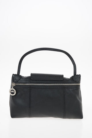 Leather Mini Bag with Shoulder Strap