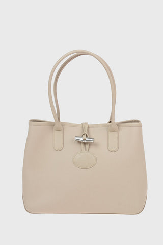 Leather ROSEAU Shopping Bag