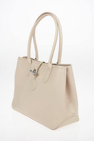 Leather ROSEAU Shopping Bag