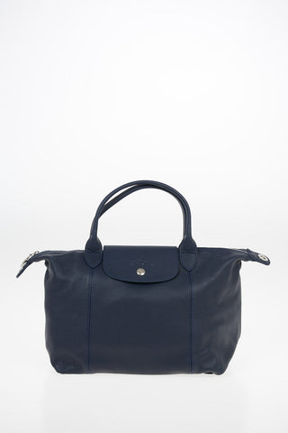Leather Tote Bag With Removable Shoulder Strap